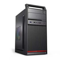 Gabinete NTC Office2 NTOAP002 Mid Tower USB 1.0 Sem Cooler Sem Fonte Preto