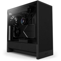 Gabinete NZXT H5 Flow, Mid-Tower, ATX, Lateral em Vidro, Preto - CC-H52FB-01