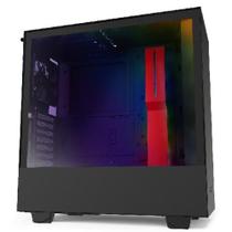 Gabinete Nzxt H510i Mid Tower Atx Lateral Em Vidro Temperado Com 2 Fans Preto E Vermelho Ca-h510i-br Gabinete Nzxt H510i Mid Tower Atx Lateral Em Vidro Temperado Com 2 Fans Preto E Vermelho Ca-h510i-br