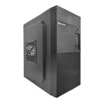 Gabinete Office Bluecase BG-2001, Mini Tower, Com Fonte, 200W, Preto - BG-2001BX