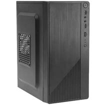 Gabinete Office Brazil PC BPC-N110 MATX-B M255, C/ Fonte 230W, Cabo de Energia, 2x USB, Audio Frontal - Preto