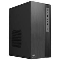 Gabinete Office C3Tech MT-37BK, C/ Fonte 200W Bivolt, Cabo de Energia, USB, Áudio e Microfone Frontal, Micro ATX - Preto Gabinete Office C3Tech MT-37BK, C/ Fonte 200W Bivolt, Cabo de Energia, USB, Áudio e Microfone Frontal, Micro ATX - Preto