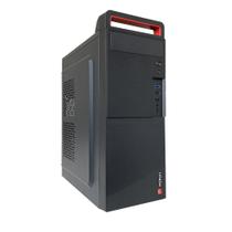 Gabinete Office Pcfort E191 com fonte automática 200W, com USB 3.0