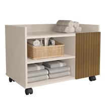 Gabinete Organizador para banheiro com rodinhas Modelo Londres ENVIO IMEDIATO Gabinete Organizador para banheiro com rodinhas Modelo Londres ENVIO IMEDIATO