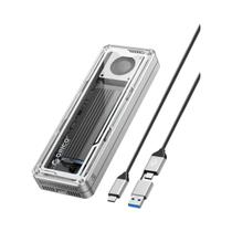 Gabinete ORICO USB4 Para SSD M.2 De 8TB Com Cooler, PCIe 4.0 NVMe De Alumínio Para Mac Thunderbolt Gabinete ORICO USB4 Para SSD M.2 De 8TB Com Cooler, PCIe 4.0 NVMe De Alumínio Para Mac Thunderbolt