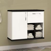 Gabinete para Banheiro 1 Porta 1 Gaveta 70cm Veneza