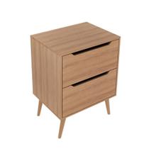 Gabinete para Banheiro 60cm com 2 Gavetas BN3639 Amêndoa - Tecno