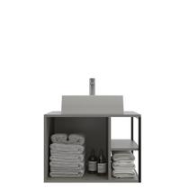 Gabinete para Banheiro 60cm com Cuba Nassau