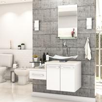 Gabinete para Banheiro C/cuba F44 e Espelheira Legno 831