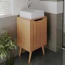 Gabinete para Banheiro com 1 Porta 45cm Sem Cuba BN3641 Tecno Mobili