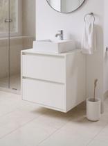Gabinete para Banheiro com Cuba 60cm Mdf Dubai - On Móveis