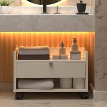 Gabinete Para Banheiro Com Gaveta Prisma - JM3