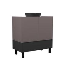 Gabinete para Banheiro com Pé Jessé 60 cm