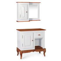 Gabinete para Banheiro e Armário Espelheira Dália 3064 Linz Móveis