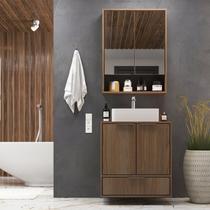 Gabinete para Banheiro Modular 601 60cm 100% Mdf Bp Prime Yescasa
