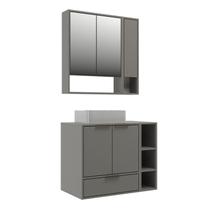 Gabinete para Banheiro Modular 802 80cm Prime Yescasa Gabinete para Banheiro Modular 802 80cm Prime Yescasa