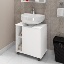 Gabinete Para Banheiro Pequin 2075753 Branco Carrara