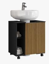 Gabinete Para Banheiro Pia de Coluna Pequin - Móveis Bechara