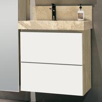 Gabinete para Banheiro Suspenso 60cm sem Lavatório Gabinete para Banheiro Suspenso 60cm sem Lavatório