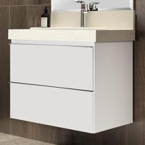 Gabinete para Banheiro Suspenso 80cm sem Lavatório