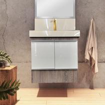 Gabinete para Banheiro Suspenso TN 60cm