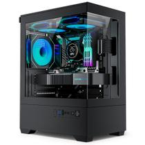 Gabinete para PC LINEDEPOT M1 Micro ATX Gamer com 3 Ventoinhas ARGB e USB Type-C Gabinete para PC LINEDEPOT M1 Micro ATX Gamer com 3 Ventoinhas ARGB e USB Type-C