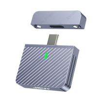Gabinete Para SSD M.2 NVMe 2230 USB 3.2 10Gbps Em Alumínio Com Tampa Magnética Conexão Direta TIPO-C