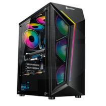 Gabinete Pc Gamer Com 4 Fans Rgb Inclusas