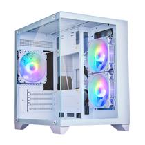 Gabinete Pc Gamer Soul Pro Aquário Vidro Temperado 3 Fan Rgb