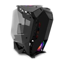 Gabinete PC Gamer Storm-z Ambitous Lateral em Vidro Temperado 3 FANs RGB Controlador de RGB USB 3.0