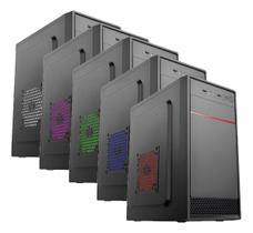 Gabinete Pc Micro Atx Xway 01127 Fonte 500w Cooler Fan 120mm