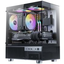 Gabinete PC Okinos Aqua 3 Micro ATX com 3 Ventoinhas ARGB de 120mm