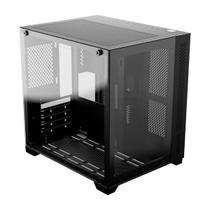 Gabinete PCYES Terra Forcefield Black Vulkan - Lateral e Frontal em Vidro Temperado - Micro ATX Gabinete PCYES Terra Forcefield Black Vulkan - Lateral e Frontal em Vidro Temperado - Micro ATX