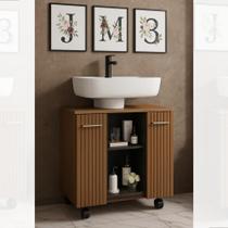 Gabinete Premium Jm3 Móveis Retrô para Banheiro Organizador