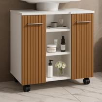 Gabinete Premium Para Banheiro Acoplado Com Prateleiras - JM3 Móveis - jm3moveis Gabinete Premium Para Banheiro Acoplado Com Prateleiras - JM3 Móveis - jm3moveis