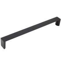 Gabinete Pull Stone Harbor Hardware Plateau 22,4 cm preto fosco