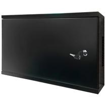 Gabinete Rack de Parede Electriduct 2U em Aço com Fechadura, Preto