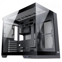 Gabinete Redragon Wideload Pro,Mid Tower,Vidro T,CA-604BPRO