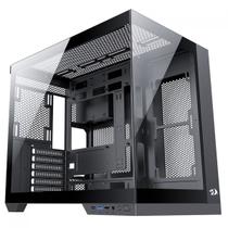 Gabinete Redragon Wideload Pro MidTower S/Fan S/Fonte ATX Vidro Temperado Preto - CA-604B-PRO