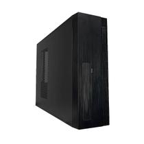 Gabinete Slim Brazil PC, Micro ATX, Fonte 200W, Preto - BPC-S1-04