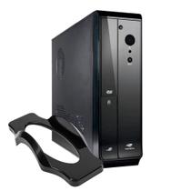 Gabinete Slim Com Fonte 200w Moderno C3tech Micro Atx Cor Preto DT-110