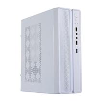 Gabinete Slim PC Compacto c/ Fonte 200W Branco - Micro ATX/Mini ITX, 2x HDD/SSD, USB 3.0 - Bluecase