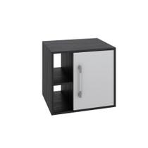 Gabinete Soft 500 Perffect Acetinado Preto ônix C-branco Chess Gabinete Soft 500 Perffect Acetinado Preto ônix C-branco Chess