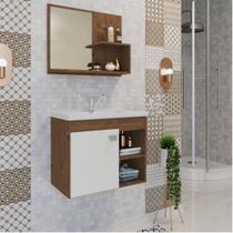 Gabinete Suspenso Com Cuba E Espelheira Bia Gabinete Suspenso Com Cuba E Espelheira Bia