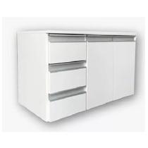 Gabinete Suspenso Luxo 3 Gavetas 2 Portas Ecopux Ecogbs3 Ecoplanejados