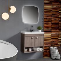 Gabinete Suspenso Para Banheiro Com Cuba 60Cm Em Mdf Crotone