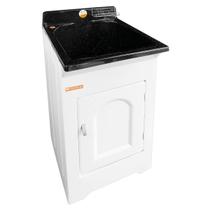 Gabinete Tanque de Lavar Roupas 32 Litros Stilofibra Lavanderia Área de Serviço Armário Gabinete Tanque de Lavar Roupas 32 Litros Stilofibra Lavanderia Área de Serviço Armário