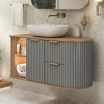 Gabinete Tereza Cristina 1 metro Suspenso - Fabribam Catedral/Avelã