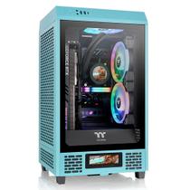 Gabinete The Tower 200 TURQUOISE Tt - CA-1X9-00SBWN-00 - THERMALTAKE