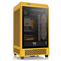 Gabinete Thermaltake The Tower 200 Bumblebee Edition - 2 x Fan 140mm - Mini ITX - CA-1X9-00S4WN-00 Gabinete Thermaltake The Tower 200 Bumblebee Edition - 2 x Fan 140mm - Mini ITX - CA-1X9-00S4WN-00
